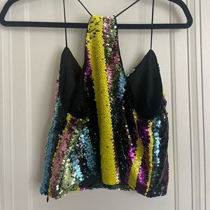 Sequin top